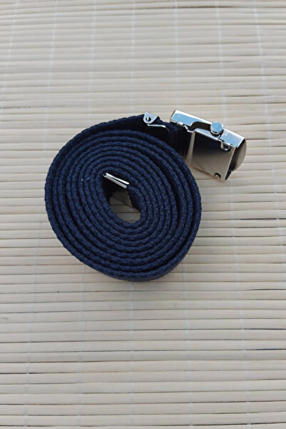 İZMİR ASKERİ MALZEME حزام منسوج خارجي من اللون الأزرق الداكن للقوات البحرية م...