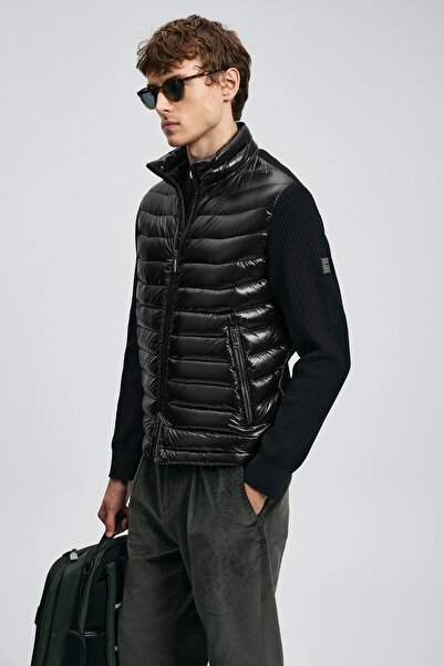 Lufian 112120243 Glenn Goose down Men's Coat Black