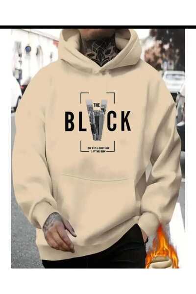 ORVIO Group City-Themed Hoodie with the Slogan'The Black'