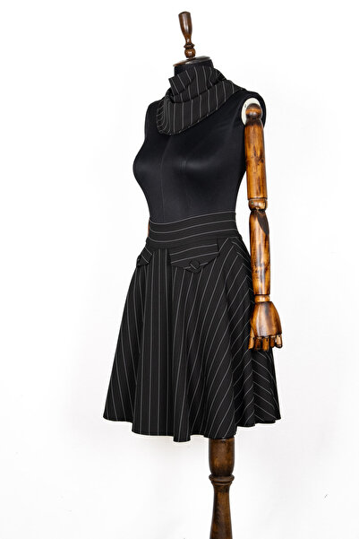 Sihirli Düğmeler Vintage Skirt