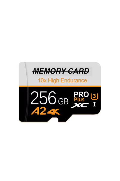 Generic 256GB Micro SD Memory Card – High Endurance 10X Pro Plus | 4K Ultra HD, V30, U3, Class 10 |