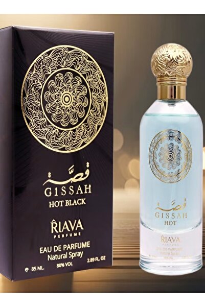 RIAVA PERFUMES عطر قصة هوت بلاك 85 مل