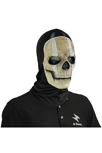 ELMHURST Adult Call of Duty character mask, ideal for carnival, motorcycling, Halloween, costume parties