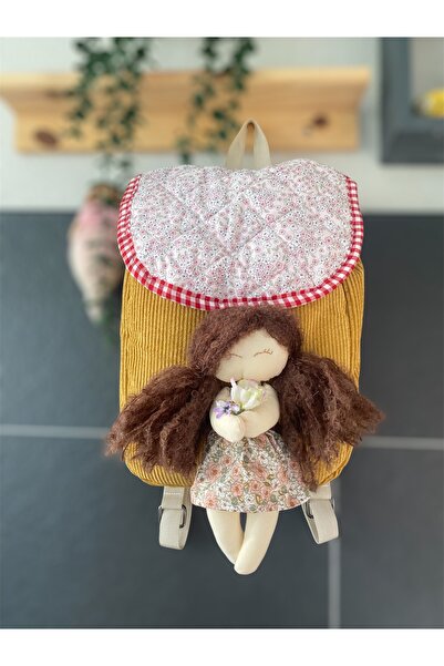 WOOLF Bez Bebek Tasarımlı Çocuk Anaokulu Çantası