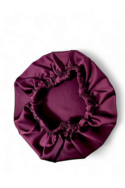 BONNETLAND Dark green satin bonnet