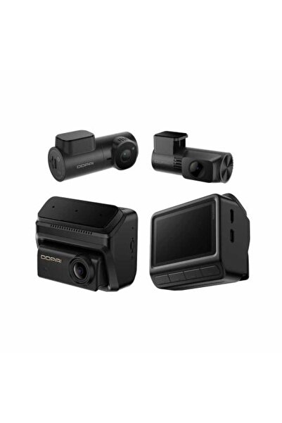 DDPAI Z90 Dash Cam — Front 4K, Interior 3K, Rear 2K with GPS