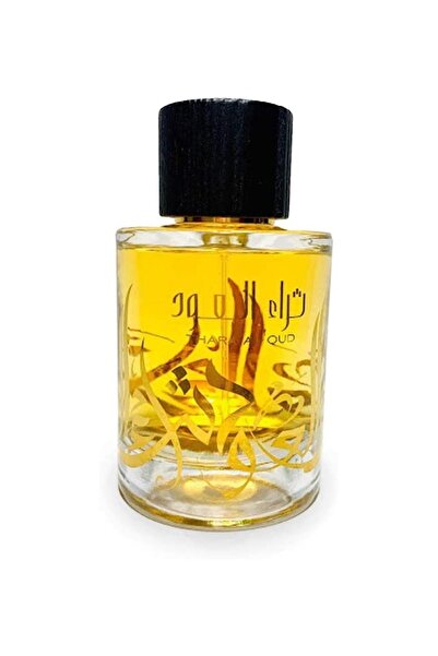lattafa Tharaa Al Oud Eau de Parfum, an Arabic fragrance with oud and amber for men and women, 100ml