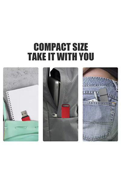 Generic 16TB USB Flash Drive – High-Speed Portable Storage | Dual Color Options (Red & Gray)