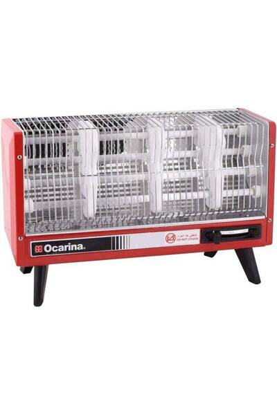 Ocarina Rectangular Electric Heater 2000W - Red (OCRHTSQ 200 S 2)