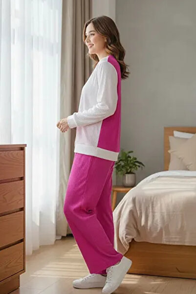 Muchmy Women Lounge Pajama 2 Pcs Women Matching Pajama Set Ladies Nightwear Pajama Set Women Outfit