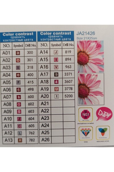 mentaş grup Beaded Rhinestone Mosaic Diamond Tapestry Pono Painting Picture Puzzle For Children 21x25