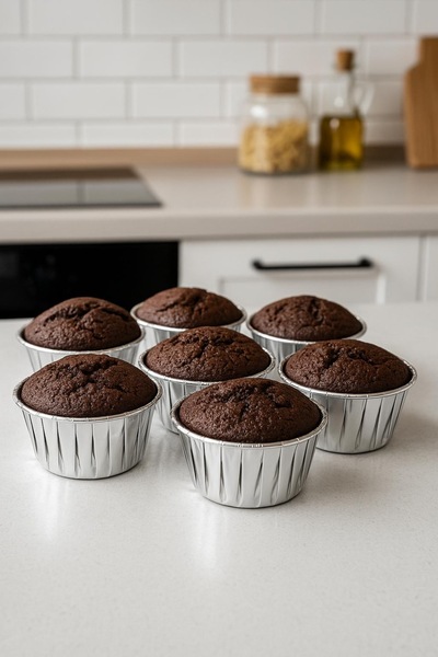 BEYZANA Solid 12 Adet Muffin Cupcake Kek Kapsülü