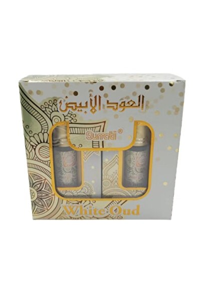 Surrati عطر مركز العود الأبيض 6 قطعة 6 مل