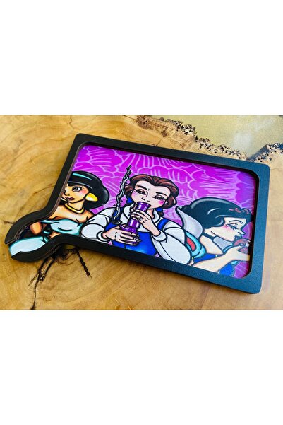 Chase Mataracı kızlar ahşap tütün tepsi