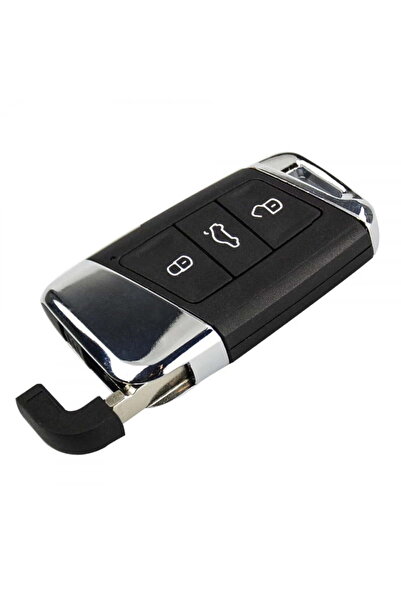 BRENET Carcasă cheie SmartKey cu lamă pentru VW Passat B8 / Arteon, aftermarket