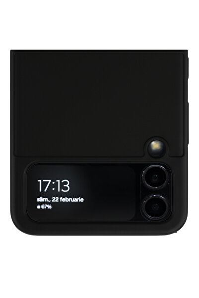 Samsung Z Flip4 Case, Matte Black – 360° Full Protection, Ultra-Slim, Shockproof & Anti-