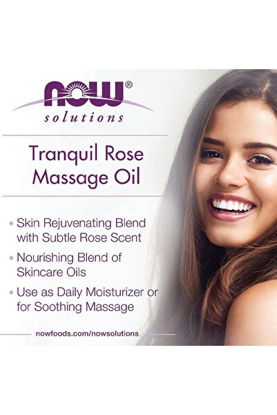 Now Foods Rose Massage Oil 237 ml