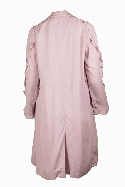 Vero Moda Nellie Pink Coat - XL, Pink, 100% regenerated cellulose