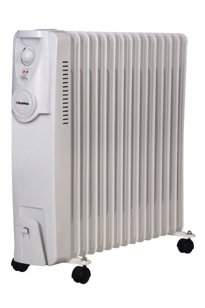 Ocarina مدفأة زيت، 15 ريشة، 2500 واط، OCRHTOIH0915