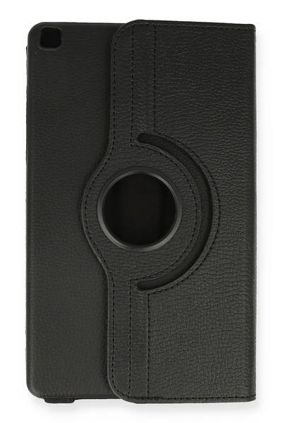 NewFace Lvsqvr Samsung Galaxy T290 Tab a 8 Case 360 Tablet Leather Case (214324) - Black