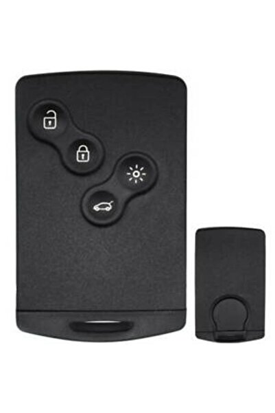 BRENET Carcasă/card cheie pentru RENAULT CLIO IV, KOLEOS, MEGANE 4 - Butoane ...