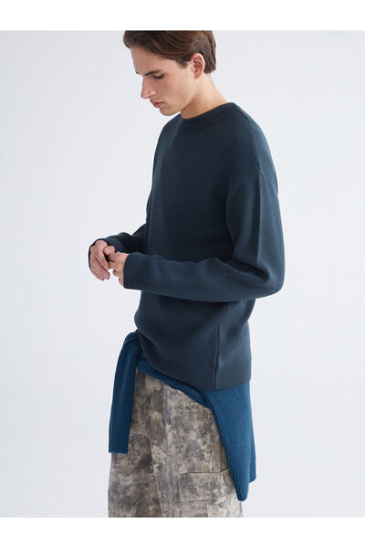 LC Waikiki طاقم الرقبة سترة تريكو للرجال