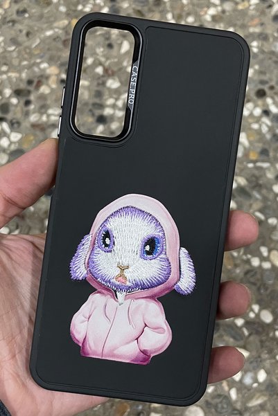 CEPSTOK Samsung Galaxy A05S Case Embossed Patterned Velvet Inside Silicone Cover