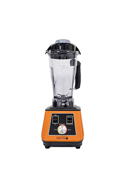 DOTS Dots Commercial Blender 1200-1500 Watts - 2 Liter Capacity - 6 Stainless Steel Blades