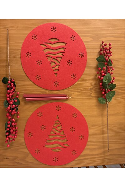 Mnara Yılbaşı Konsept Supla Amerikan Servis 2 Adet 38cm