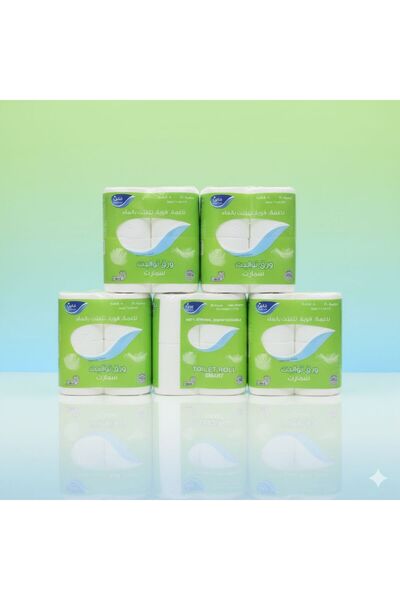 FINE Fine Smart Toilet Paper 4 Rolls x 5 Packs – Soft, Strong, Highly Absorbent