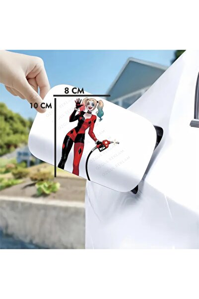 ÖZGÜL REKLAM Harley Quinn Sticker / Anime Sticker / Motor Sticker / Kadın Sti...