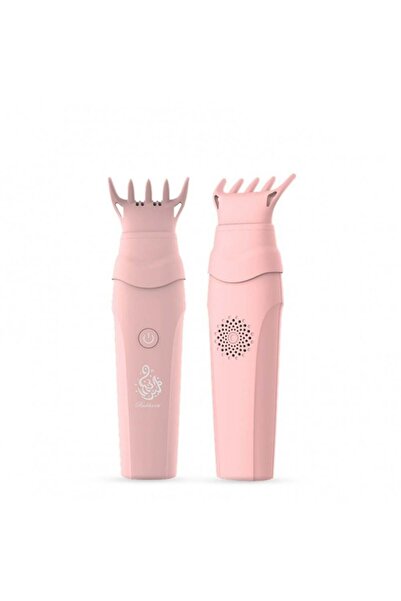 Spon جهاز تبخير الشعر الإلكتروني (أسود، وردي)