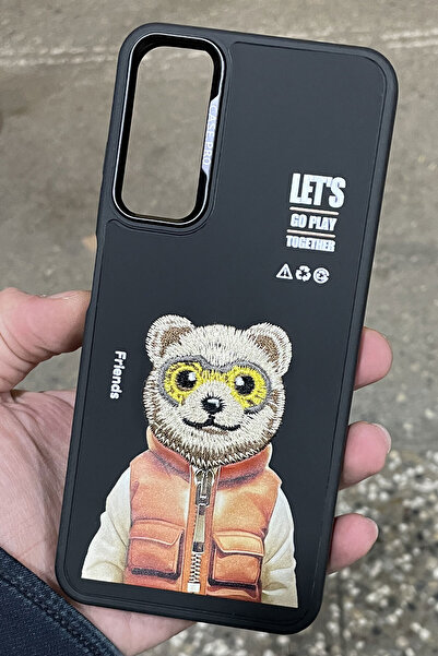 CEPSTOK حافظة سامسونج جالاكسي A05s ذات نمط منقوش وغطاء سيليكون مخملي من الداخل