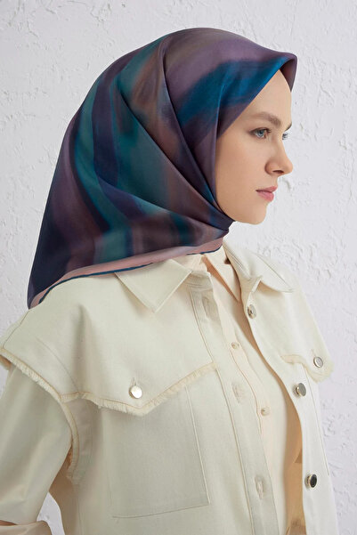 Armine Eșarfă din mătase Twill cu model abstract -2025/2026 -9436D 32