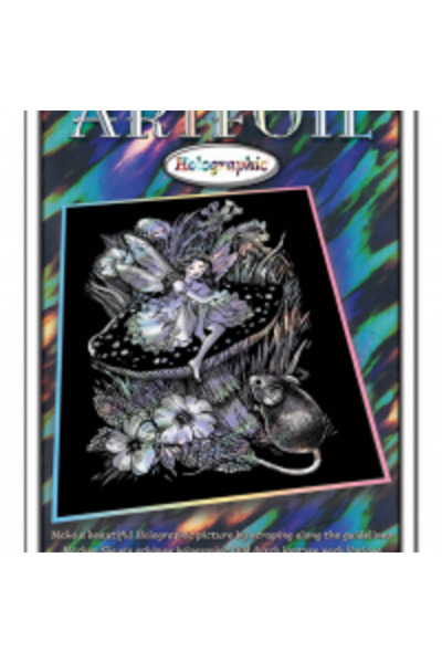 Sequin Art creativ Holograma - Fairy Creative Set, 20x25 cm,