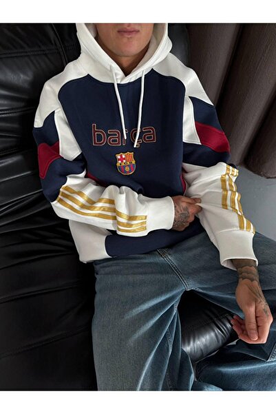 KUN SPORTSWEAR PREMIUM ΡΕΤΡΟ ΦΟΥΤΕΡ ΜΕ ΡΙΓΕΣ ΝΟΣΤΑΛΓΙΑ ΦΟΥΤΕΡ OVERSIZE ΜΕΓΕΘΟΣ UNISEX