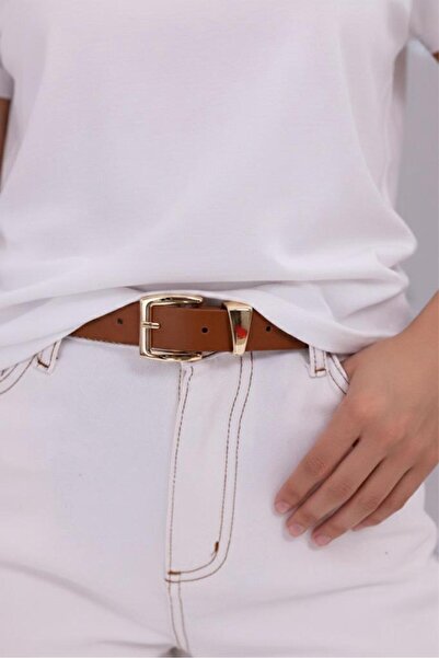 Mynoa Gold Buckle Women's Belt, Jacket Belt, Trouser Belt,