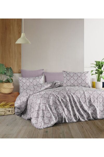 GENÇEV HOME COLLECTİONS Single Duvet Cover Set with Elastic Sheets