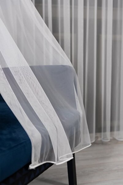 Store Petek farbela tül perde