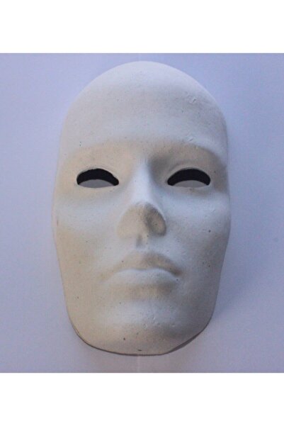 TİFOYS Boyanabilir Boyama Maskesi ( Kız ) Kağıt Karton Maske 5 Adet