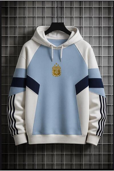 KUN SPORTSWEAR Premium Retro Striped Nostalgia Sweatshirt Oversize Unisex