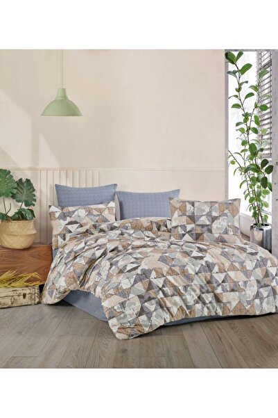 GENÇEV HOME COLLECTİONS Single Duvet Cover Set with Elastic Sheets
