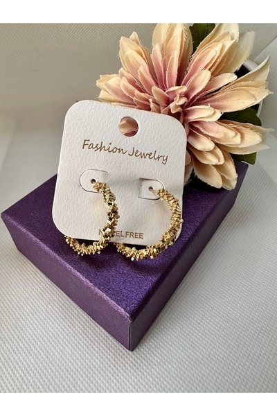 Fashionjewelery Burgulan ring model steel earring