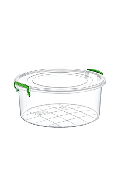 ZS DEMİR Round Storage Box 4 Liters