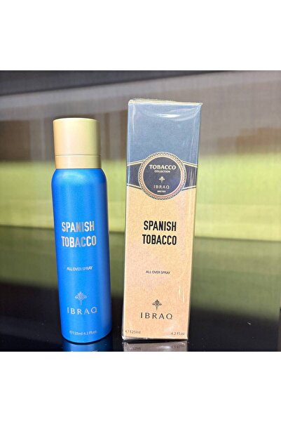 IBRAHIM ALQURASHI IBRAQ إبراهيم القرشي - بخاخ معطر للجسم برائحة التبغ الإسبان...