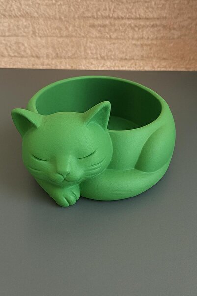 TriVox3D Multipurpose Stylish Bowl Ornament in the Shape of a Cat