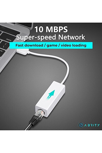 Generic USB 2.0 to LAN Network Adapter (White) - Universal Ethernet Adapter for Laptop, iMac, MacBook, Deskt