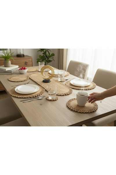 Hediyeninellitonu Wicker Chopsticks Bamboo Chopsticks Special Design Stylish Handmade Tableware