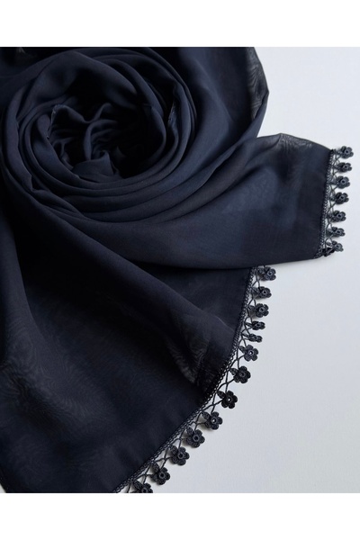 Nimet Abla Butik Hand Embroidered Shawl Hijab