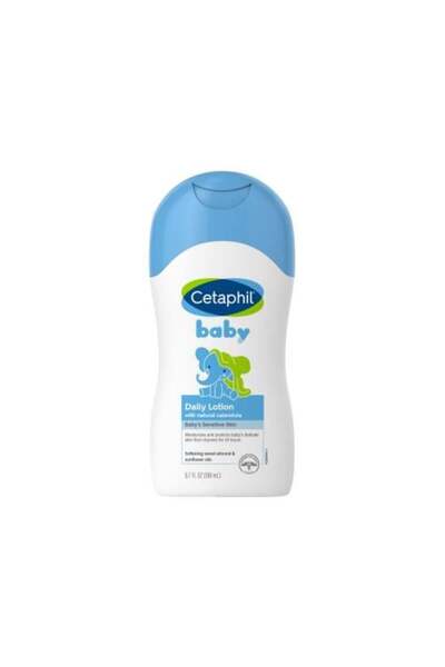 TOPONEE Cetaphil Daily Baby Lotion with Sweet Almond and Sunflower Oil - 198 ml